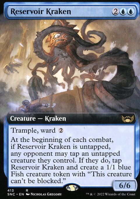 Reservoir Kraken - Streets of New Capenna #413 - Front