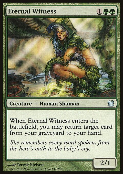 Eternal Witness - Modern Masters #144 - Front