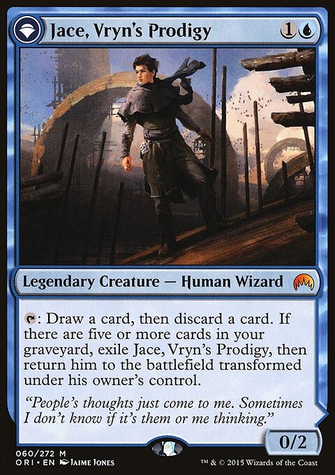 Jace, Vryn's Prodigy - Magic Origins #60 - Front