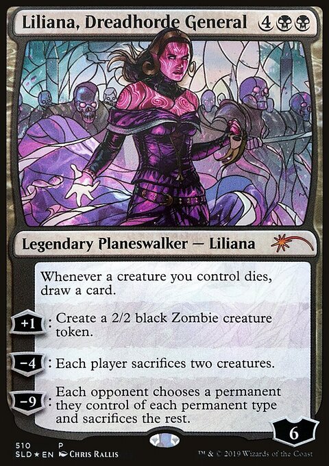 Liliana, Dreadhorde General - Secret Lair Drop #510 - Front