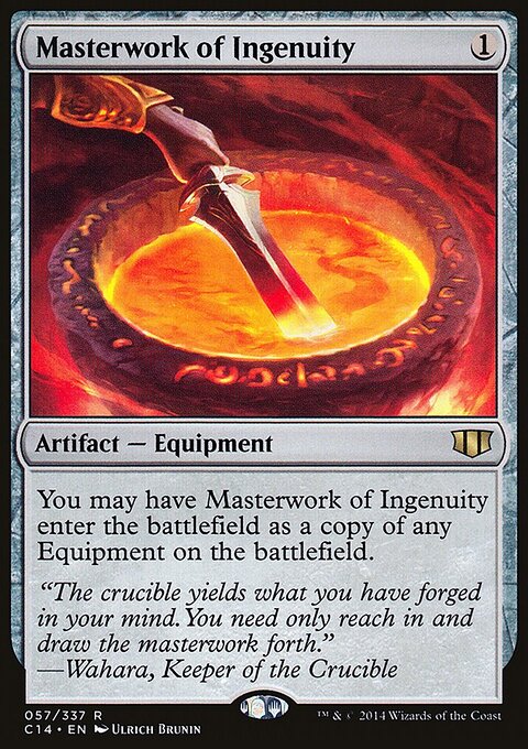 Masterwork of Ingenuity - Commander 2014 #57 - Front