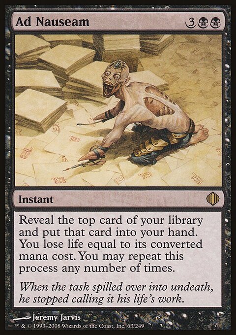Ad Nauseam - Shards of Alara #63 - Front