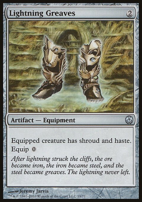 Lightning Greaves - Duel Decks: Phyrexia vs. the Coalition #19 - Front