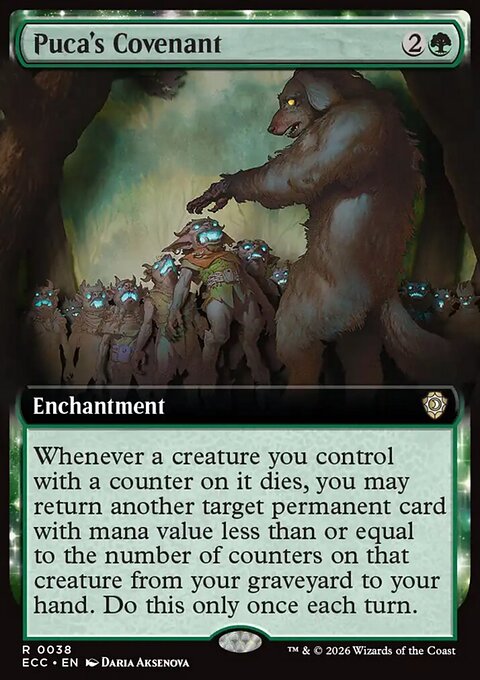Puca's Covenant - Lorwyn Eclipsed Commander #38 - Front