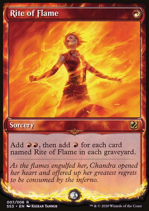 Rite of Flame - Signature Spellbook: Chandra #7 - Front