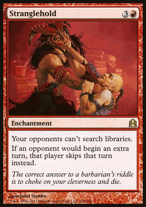 Stranglehold - Commander 2011 #136 - Front