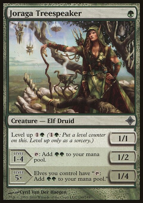Joraga Treespeaker - Rise of the Eldrazi #190 - Front