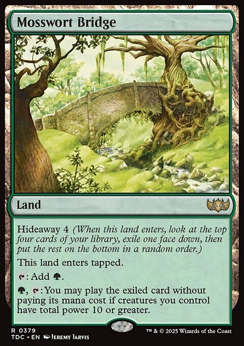 Mosswort Bridge - Tarkir: Dragonstorm Commander #379 - Front