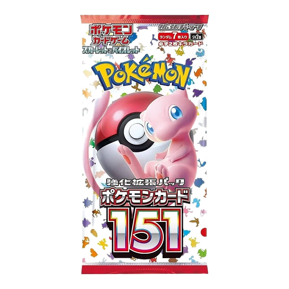 Pokémon 151 Booster Pack (Japanese)