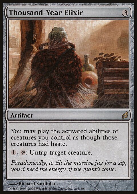 Thousand-Year Elixir - Lorwyn #263 - Front