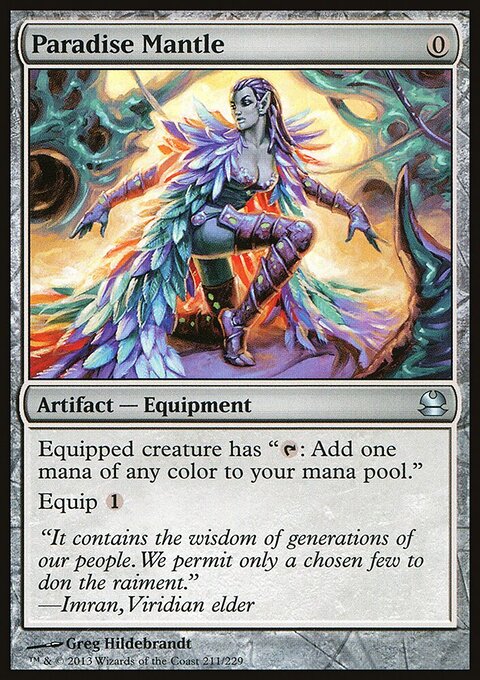 Paradise Mantle - Modern Masters #211 - Front