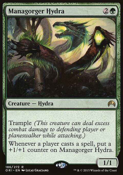 Managorger Hydra - Magic Origins #186 - Front