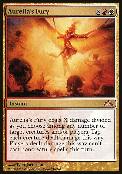 Aurelia's Fury - Gatecrash #144 - Front
