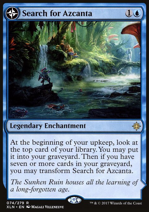 Search for Azcanta - Ixalan #74 - Front