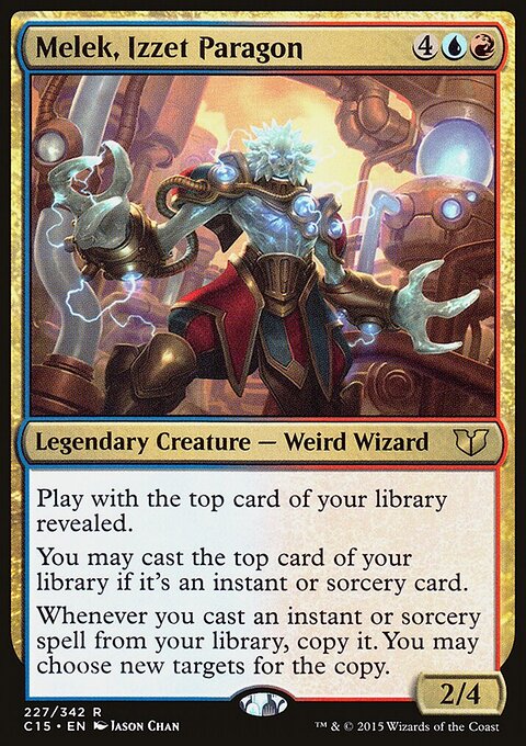 Melek, Izzet Paragon - Commander 2015 #227 - Front