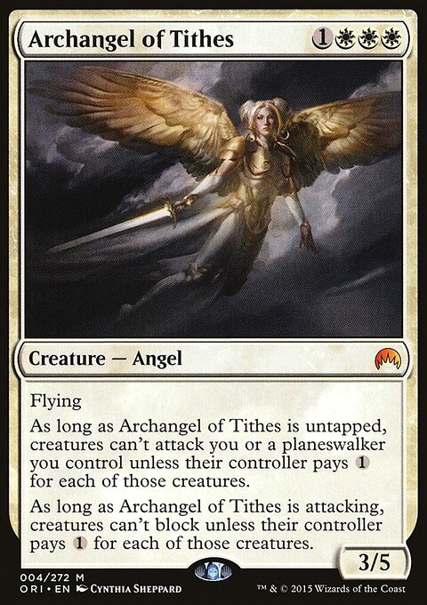 Archangel of Tithes - Magic Origins #4 - Front