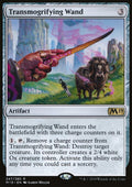 Transmogrifying Wand - Core Set 2019 #247 - Front