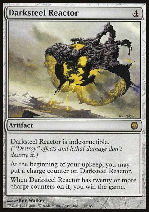 Darksteel Reactor - Darksteel #114 - Front