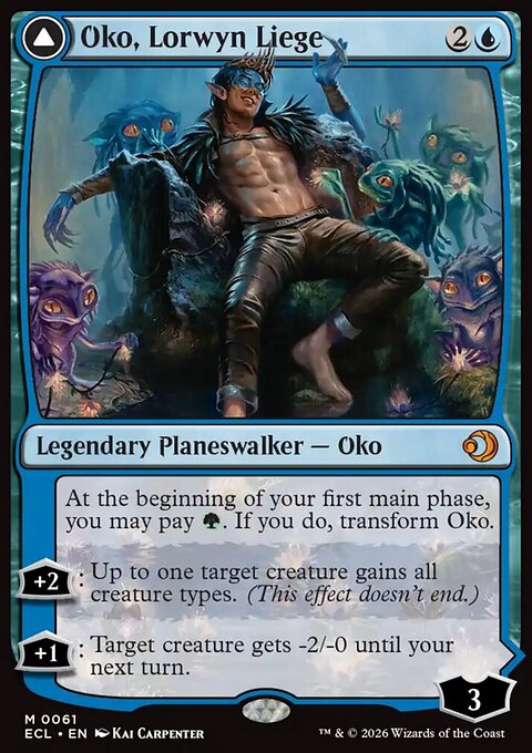 Oko, Lorwyn Liege - Lorwyn Eclipsed #61 - Front