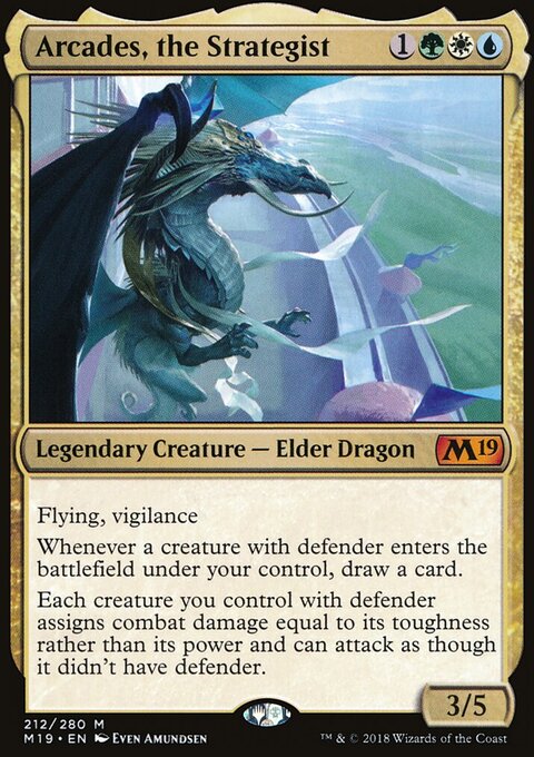 Arcades, the Strategist - Core Set 2019 #212 - Front