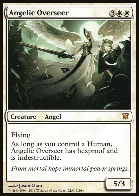 Angelic Overseer - Innistrad #3 - Front