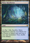 Misty Rainforest - Zendikar #220 - Front