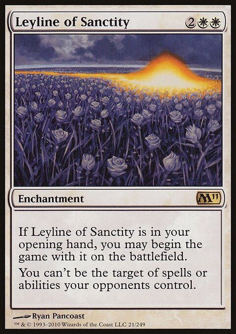 Leyline of Sanctity - Magic 2011 #21 - Front