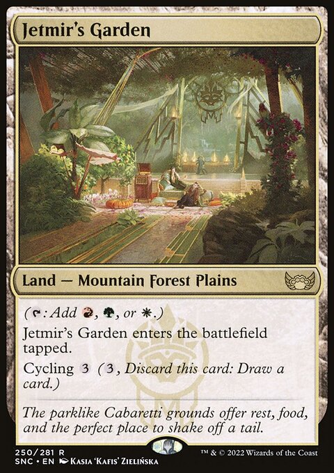 Jetmir's Garden - Streets of New Capenna #250 - Front