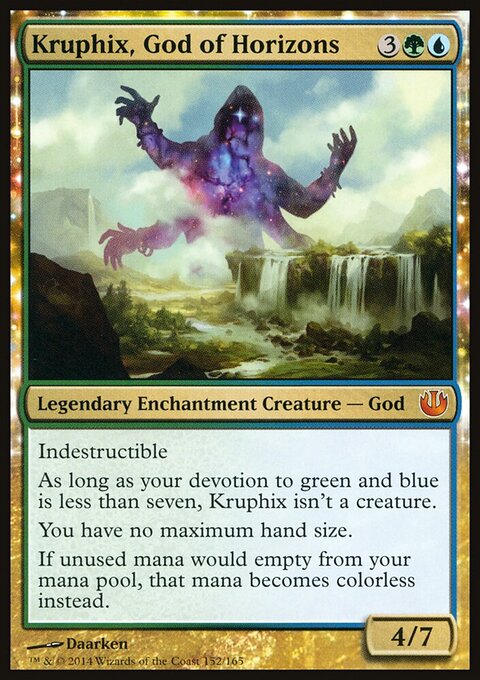 Kruphix, God of Horizons - Journey into Nyx #152 - Front