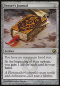 Venser's Journal - Scars of Mirrodin #220 - Front