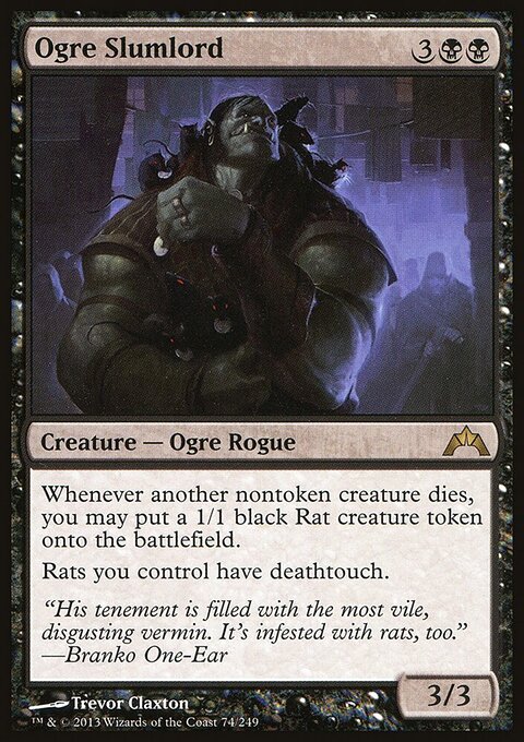 Ogre Slumlord - Gatecrash #74 - Front