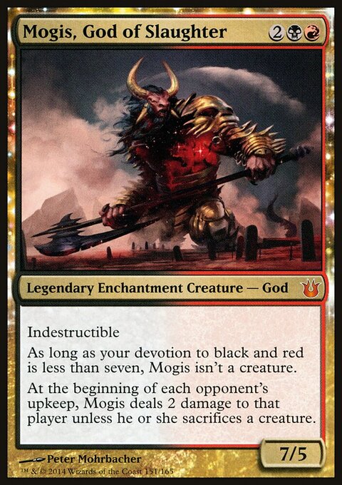 Mogis, God of Slaughter - Born of the Gods #151 - Front