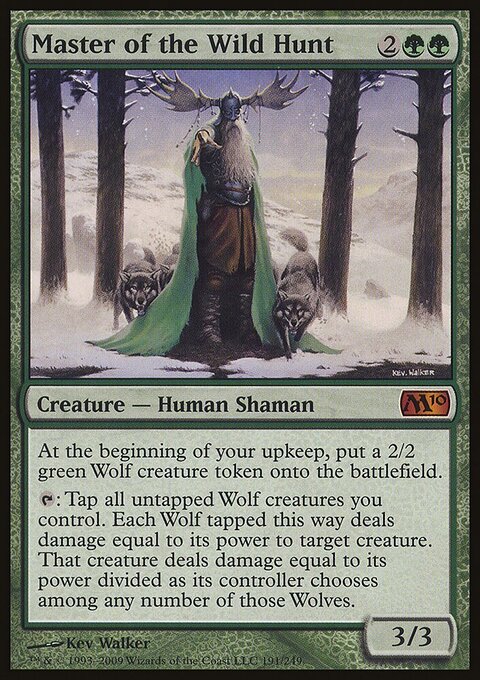 Master of the Wild Hunt - Magic 2010 #191 - Front