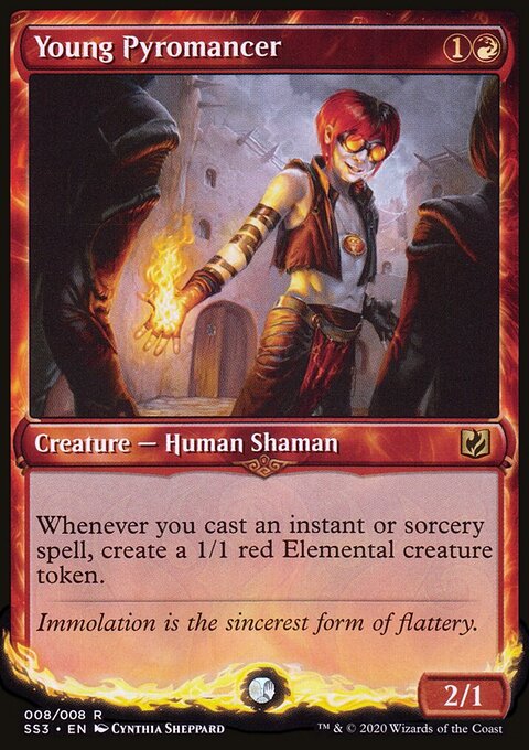 Young Pyromancer - Signature Spellbook: Chandra #8 - Front