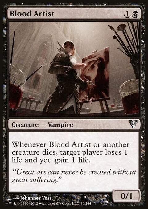 Blood Artist - Avacyn Restored #86 - Front
