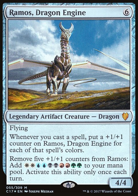 Ramos, Dragon Engine - Commander 2017 #55 - Front