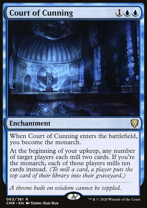 Court of Cunning - Commander Legends #63 - Front