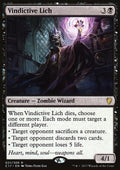 Vindictive Lich - Commander 2017 #21 - Front