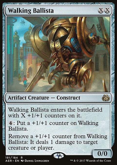 Walking Ballista - Aether Revolt #181 - Front