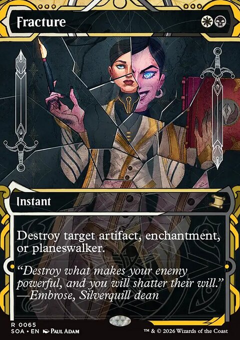 Fracture - Secrets of Strixhaven Mystical Archive #65 - Front