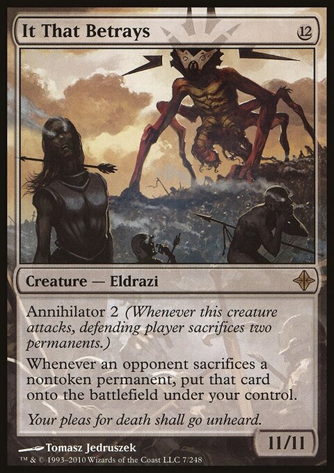 It That Betrays - Rise of the Eldrazi #7 - Front