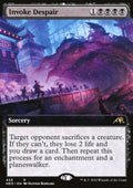Invoke Despair - Kamigawa: Neon Dynasty #455 - Front