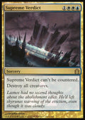 Supreme Verdict - Return to Ravnica Promos #201★ - Front