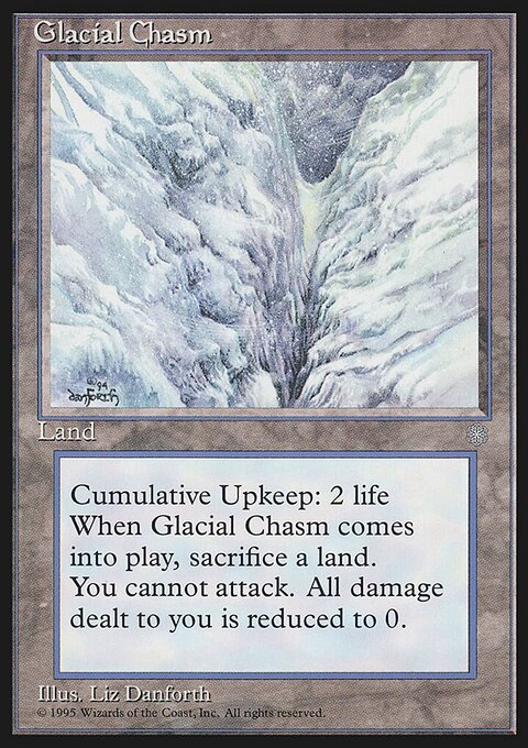 Glacial Chasm - Ice Age #353 - Front