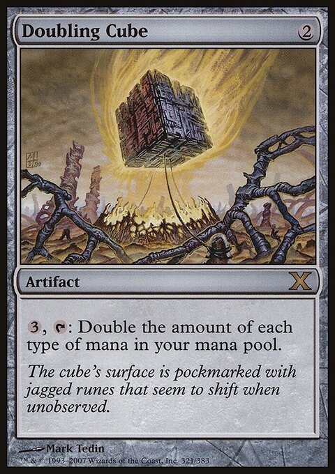 Doubling Cube - Tenth Edition #321 - Front