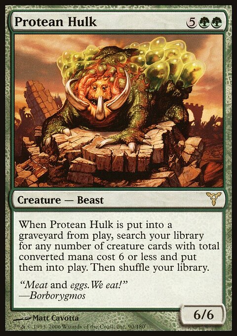 Protean Hulk - Dissension #90 - Front