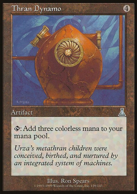 Thran Dynamo - Urza's Destiny #139 - Front