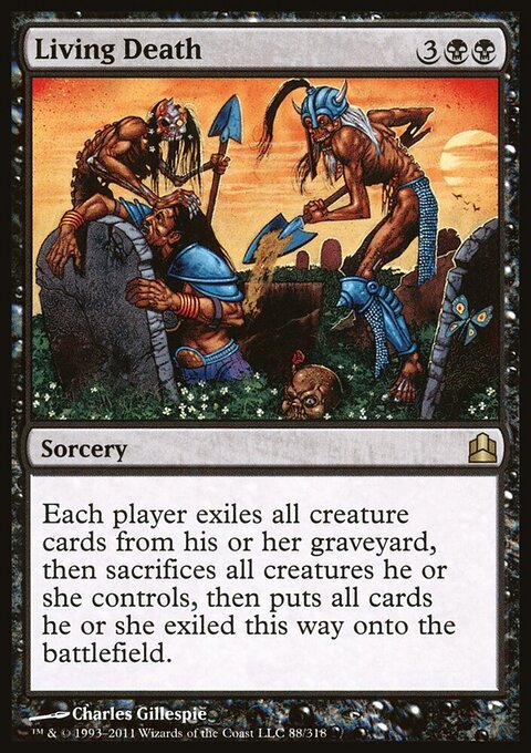 Living Death - Commander 2011 #88 - Front