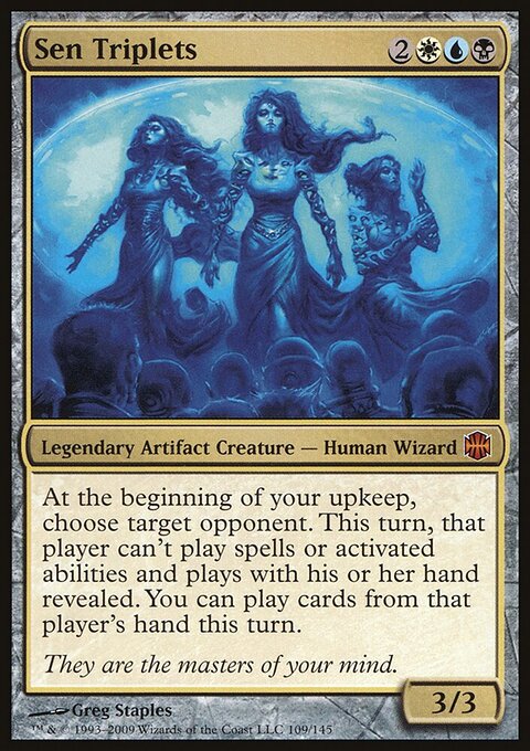 Sen Triplets - Alara Reborn #109 - Front