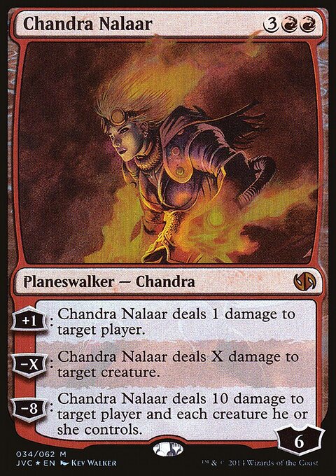 Chandra Nalaar - Duel Decks Anthology: Jace vs. Chandra #34 - Front